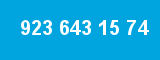 923 643 15 74